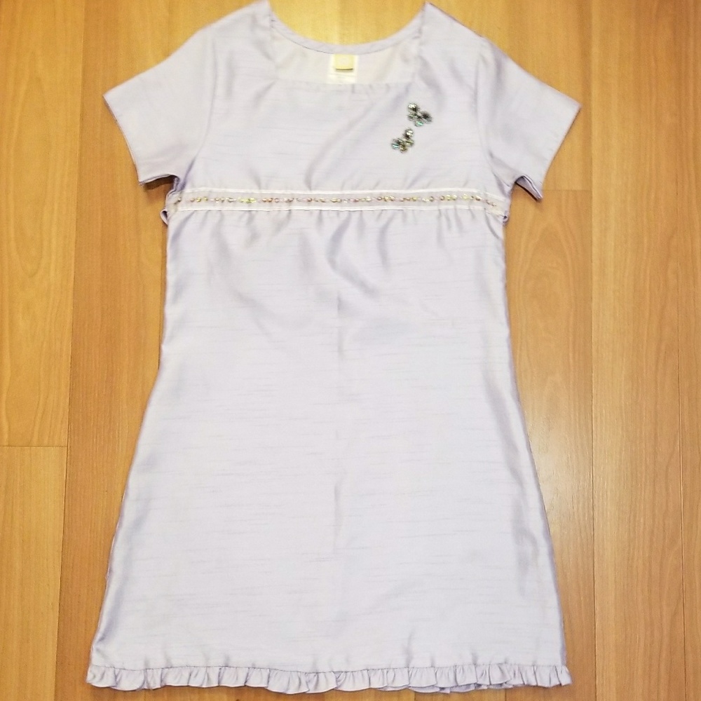 Adorable Girls Lilac Dress